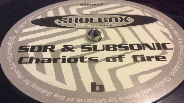 The Busker / Chariots Of Fire by SDR & John Williams* / SDR & Subsonic - 12", UK. 1997. Electronic/Drum n Bass Near Mint (NM or M-) Very Good Plus (VG+) - vinyl For Sale in Nottingham. - 2