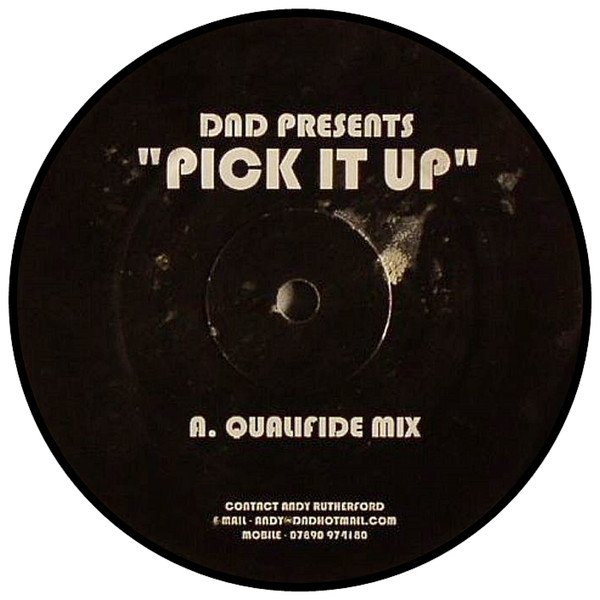 Pick It Up by D'n'D - 12", UK. 2003. Electronic/UK Garage Very Good Plus (VG+) Near Mint (NM or M-) vinyl Nottingham.