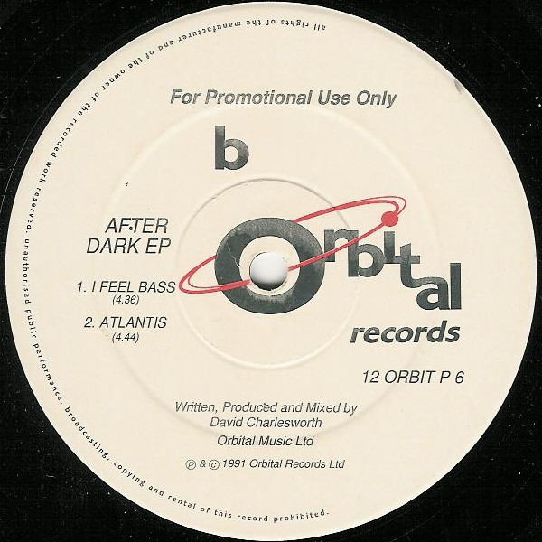 After Dark EP by After Dark - 12", EP, Promo, UK. 1991. Electronic/Hardcore, Techno Very Good Plus (VG+) Mint (M) - vinyl For Sale in Nottingham. - 2
