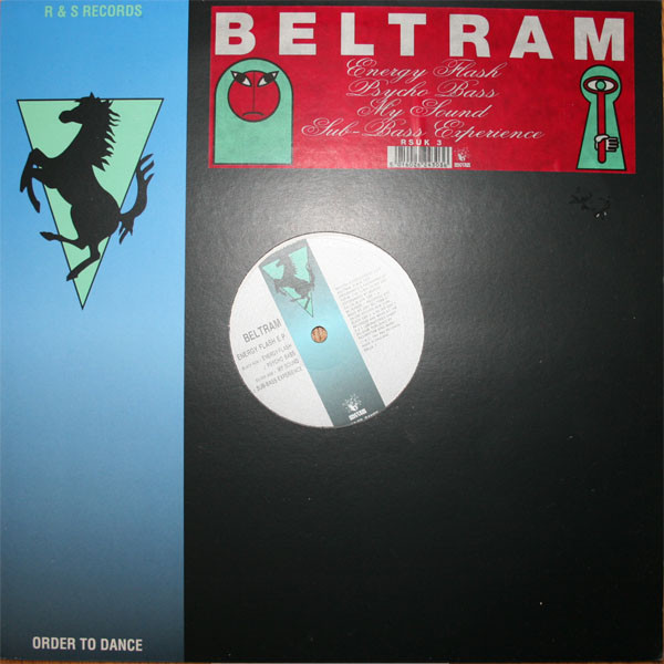 Energy Flash E.P. by Beltram* - 12", EP, MPO, UK. 1991. Electronic/Techno Very Good (VG) Very Good (VG) vinyl Nottingham.
