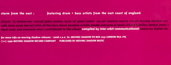 Storm From The East by Various - 2xLP, Comp, UK. 1996. Electronic/Drum n Bass, Jungle Very Good Plus (VG+) Very Good (VG) - vinyl For Sale in Nottingham. - 12