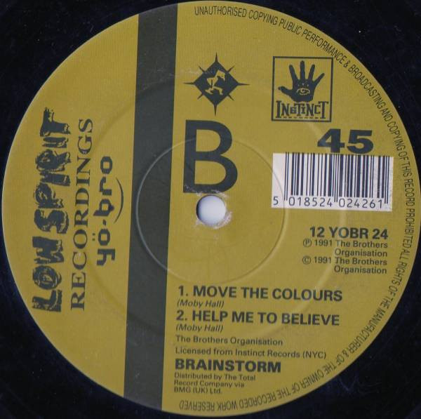 Rock The House by Brainstorm (3) - 12", UK. 1991. Electronic/House, Techno Very Good Plus (VG+) Very Good (VG) - vinyl For Sale in Nottingham. - 2