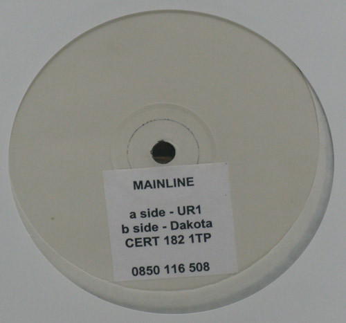 UR 1 / Dakota (Remixes) by Mainline (4) - 12", Promo, UK. 1997. Electronic/Drum n Bass, Downtempo Very Good (VG) Generic vinyl Nottingham.
