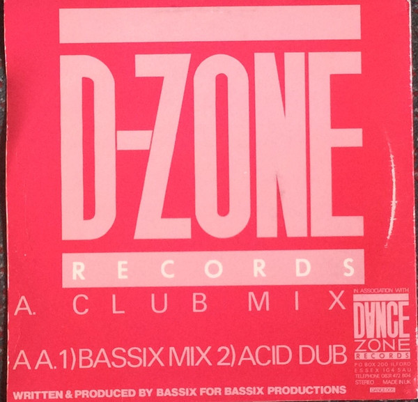 Close Encounters by Bassix (4) - 12", UK. 1990. Electronic/Acid, Bleep, Breakbeat, Techno Very Good (VG) Very Good (VG) - vinyl For Sale in Nottingham. - 2