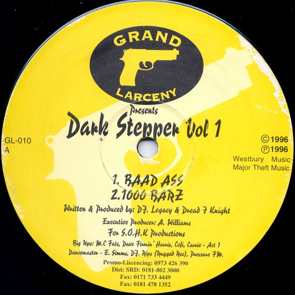 Dark Stepper Vol 1