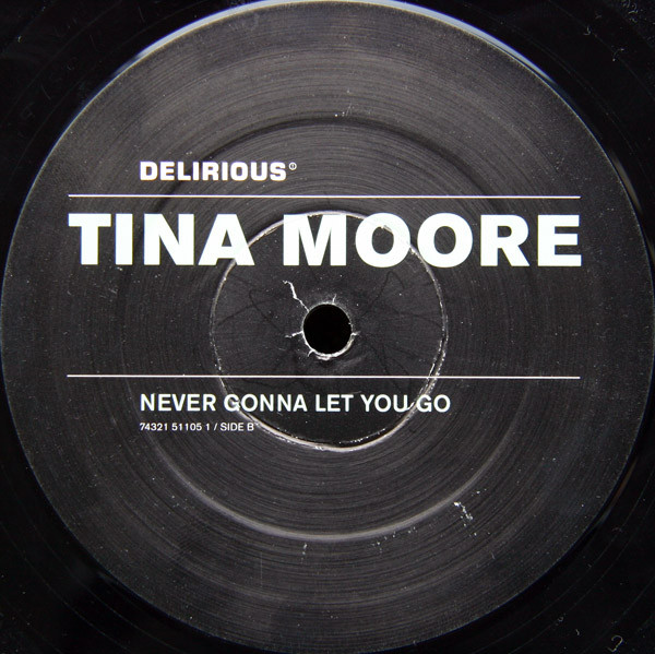 Never Gonna Let You Go by Tina Moore - 12", Europe. 1997. Electronic/House, UK Garage Very Good Plus (VG+) Very Good (VG) - vinyl For Sale in Nottingham. - 4