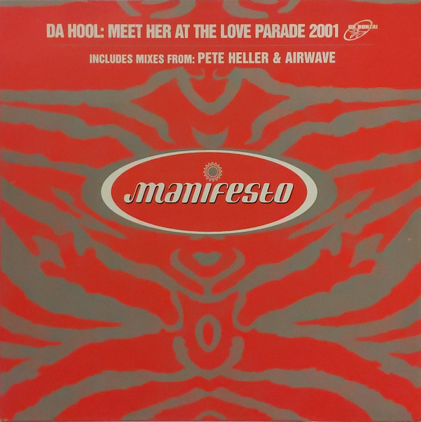 Meet Her At The Love Parade 2001 by Da Hool - 12", UK. 2001. Electronic/House, Progressive Trance, Tech House Near Mint (NM or M-) Very Good Plus (VG+) vinyl Nottingham.
