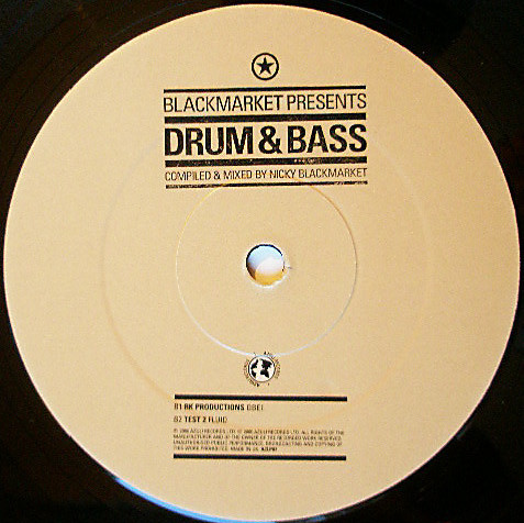 Blackmarket Presents: Drum & Bass by Nicky Blackmarket - 2xLP, Comp, UK. 2000. Electronic/Drum n Bass Very Good Plus (VG+) Very Good Plus (VG+) - vinyl For Sale in Nottingham. - 5