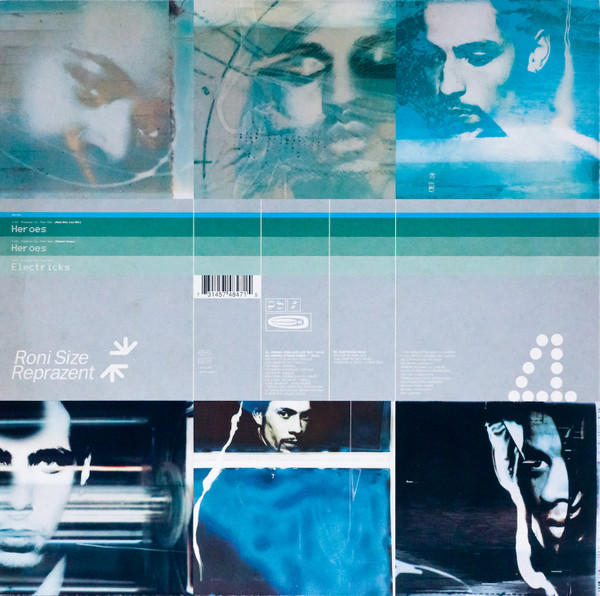 Heroes by Roni Size / Reprazent - 12", UK & Europe. 1997. Electronic/Drum n Bass Very Good (VG) Near Mint (NM or M-) - vinyl For Sale in Nottingham. - 2
