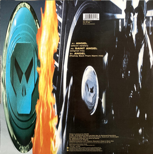 Angel by Goldie - 12", Single, UK & Europe. 1995. Electronic/Jungle Near Mint (NM or M-) Near Mint (NM or M-) - vinyl For Sale in Nottingham. - 2