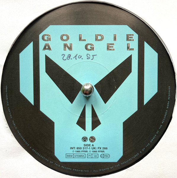 Angel by Goldie - 12", Single, UK & Europe. 1995. Electronic/Jungle Near Mint (NM or M-) Near Mint (NM or M-) - vinyl For Sale in Nottingham. - 3
