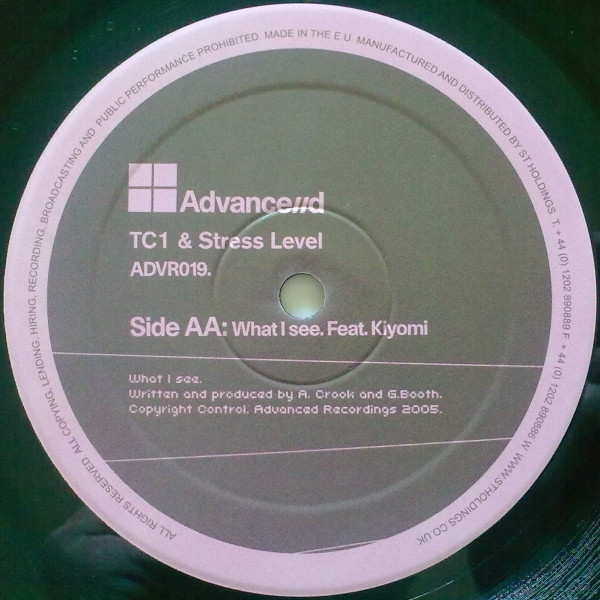 Skanked / What I See by Stress Level & TC1 - 12", UK. 2006. Electronic/Drum n Bass Near Mint (NM or M-) Very Good Plus (VG+) - vinyl For Sale in Nottingham. - 2