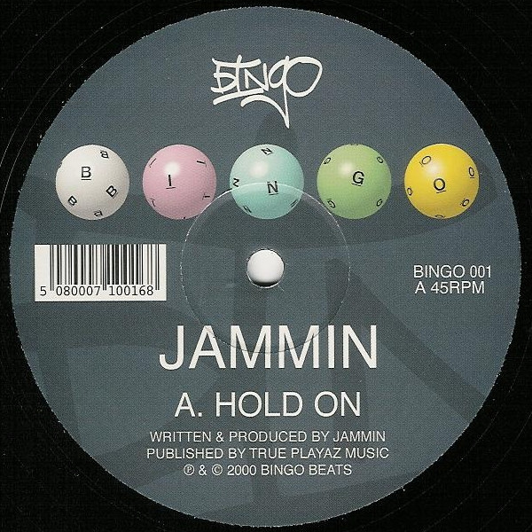 Hold On / Distraction by Jammin* - 12", UK. 2000. Electronic/Breakbeat, UK Garage, Breaks Very Good (VG) Very Good Plus (VG+) vinyl Nottingham.