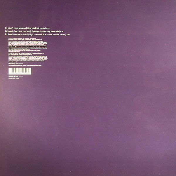 Don't Mug Yourself by The Streets - 12", UK. 2002. Electronic/House, UK Garage, Drum n Bass Very Good Plus (VG+) Very Good Plus (VG+) - vinyl For Sale in Nottingham. - 2