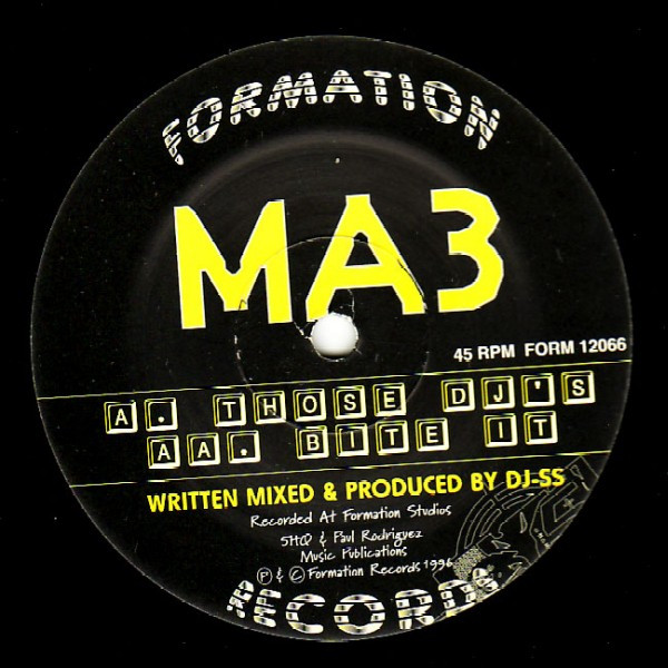 Those DJ's / Bite It by MA3 - 12", UK. 1996. Electronic/Drum n Bass Very Good Plus (VG+) Generic - vinyl For Sale in Nottingham. - 4