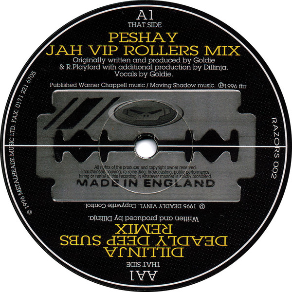Jah (VIP Rollers Mix) / Deadly Deep Subs (Remix)