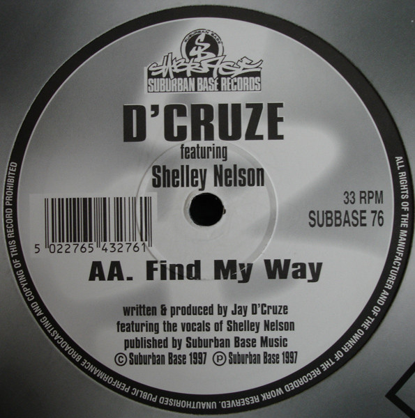 Land Speeder / Find My Way by D'Cruze - 12", UK. 1997. Electronic/Drum n Bass, Jungle Very Good Plus (VG+) Very Good Plus (VG+) - vinyl For Sale in Nottingham. - 2