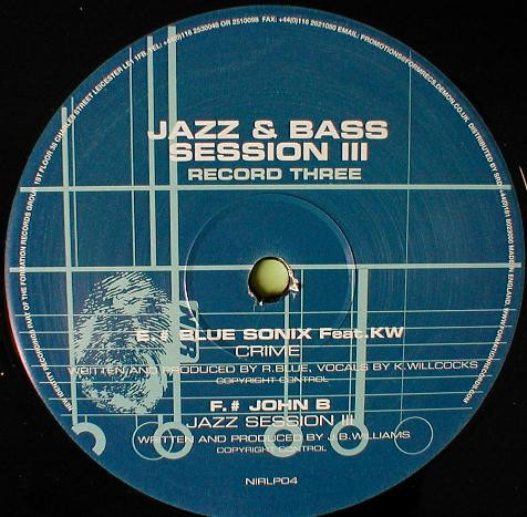 Jazz & Bass Session III by DJ SS - 5x12", Comp, UK. 2000. Electronic/Drum n Bass Mint (M) Very Good Plus (VG+) - vinyl For Sale in Nottingham. - 5