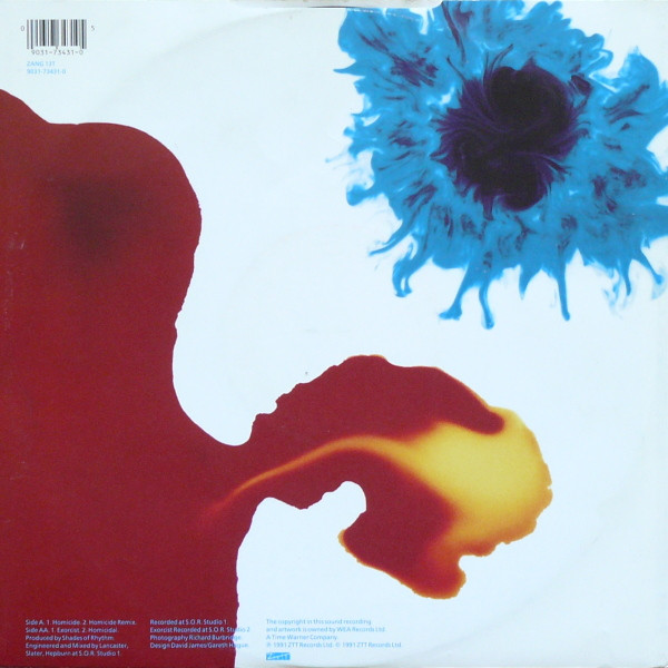 Homicide / Exorcist by Shades Of Rhythm - 12", UK. 1991. Electronic/Breakbeat, Techno, Acid Very Good (VG) Generic - vinyl For Sale in Nottingham. - 2