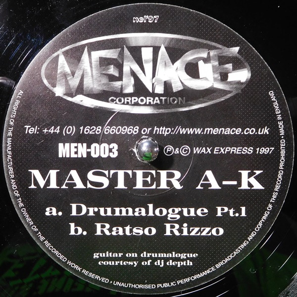 Drumalogue Pt. 1 / Ratso Rizzo