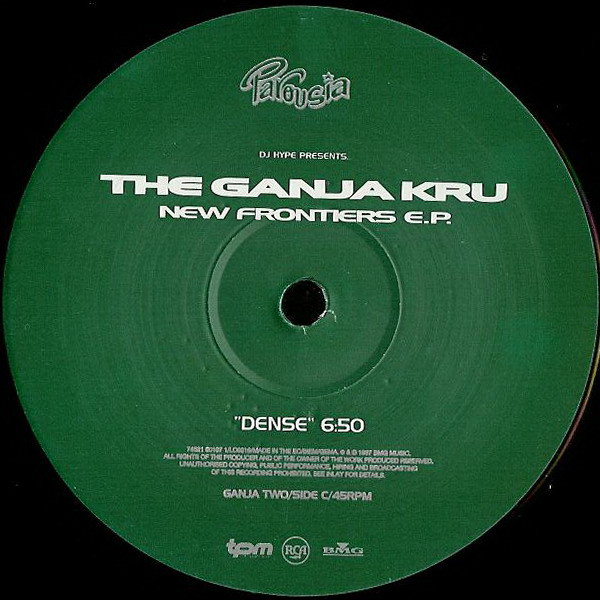 New Frontiers E.P. by DJ Hype Presents..  The Ganja Kru - 3x12", EP, Promo, UK. 1997. Electronic/Drum n Bass, Jungle Very Good Plus (VG+) Very Good (VG) - vinyl For Sale in Nottingham. - 4