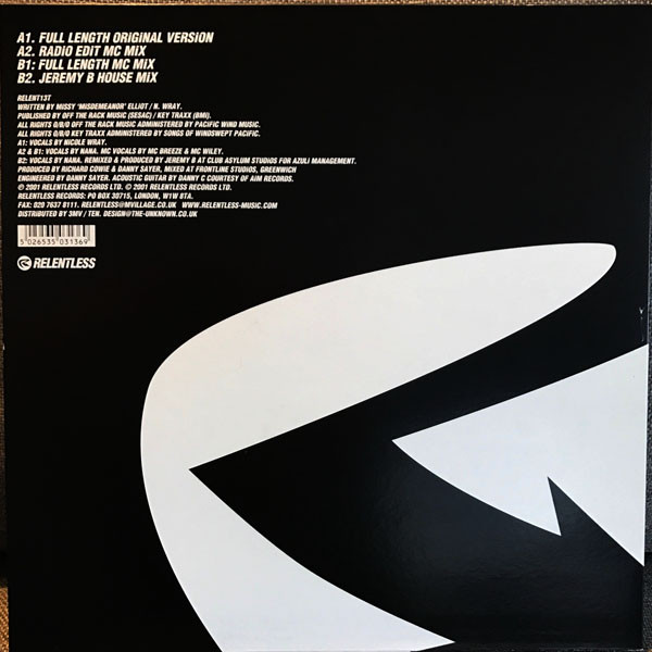 Nicole's Groove by Phaze One - 12", UK. 2001. Electronic/UK Garage, House Very Good (VG) Generic - vinyl For Sale in Nottingham. - 2