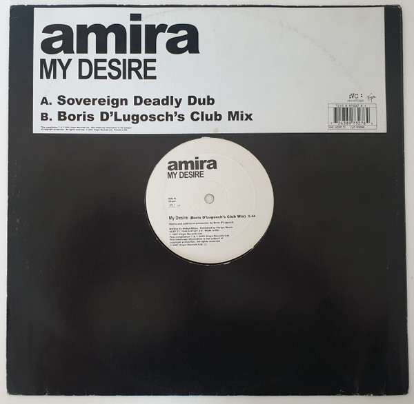 My Desire by Amira - 12", UK. 2001. Electronic/House, UK Garage Very Good (VG) Very Good (VG) vinyl Nottingham.