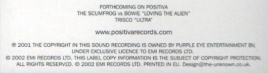 Infected by Barthezz - 12", UK. 2002. Electronic/Trance Very Good Plus (VG+) Very Good Plus (VG+) - vinyl For Sale in Nottingham. - 5
