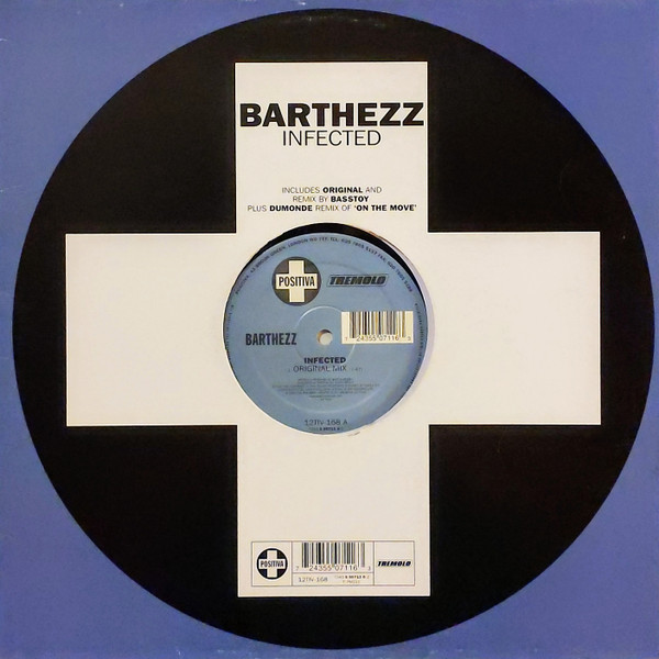 Infected by Barthezz - 12", UK. 2002. Electronic/Trance Very Good Plus (VG+) Very Good Plus (VG+) vinyl Nottingham.