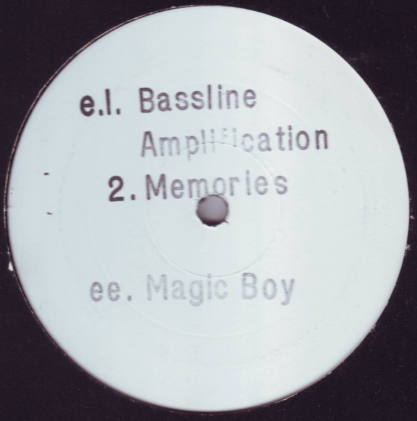 Bassline Amplification / Memories / Magic Boy by C.M.C. - 12", UK. 1992. Electronic/Hardcore, Techno Good Plus (G+) Generic vinyl Nottingham.