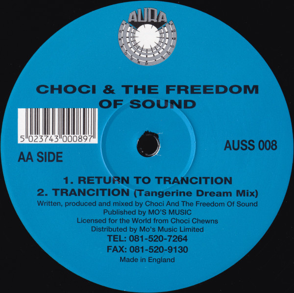 The Concept Of Roundness And Neuro-Umbilical Energy by Choci & The Freedom Of Sound* - 12", UK. 1994. Electronic/Trance, Acid Mint (M) Very Good (VG) - vinyl For Sale in Nottingham. - 2