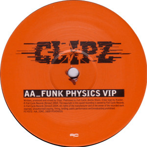 Supa Ugly / Funk Physics VIP by Clipz - 12", UK. 2004. Electronic/Drum n Bass Good Plus (G+) Generic - vinyl For Sale in Nottingham. - 3