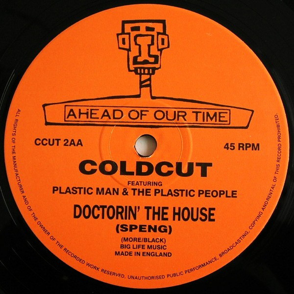 Doctorin' The House by Coldcut - 12", UK. 1988. Electronic/House, Acid House Very Good (VG) Very Good (VG) - vinyl For Sale in Nottingham. - 4