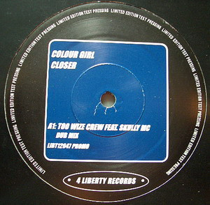 Closer by Colour Girl - 12", Ltd, Promo, TP, UK. 2001. Electronic/UK Garage Near Mint (NM or M-) Generic - vinyl For Sale in Nottingham. - 2