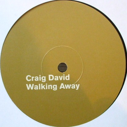 Walking Away (DJ Chunky Remix) by Craig David - 12", S/Sided, Promo, UK. 2000. Electronic/UK Garage Very Good Plus (VG+) Near Mint (NM or M-) vinyl Nottingham.