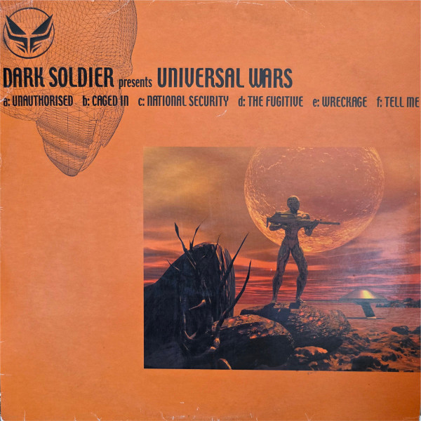 Universal Wars by Dark Soldier - 3xLP, UK. 2000. Electronic/Drum n Bass Very Good Plus (VG+) Good Plus (G+) vinyl Nottingham.