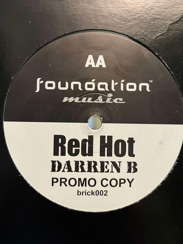 Get A Job / Red Hot by Darren B - 12", Promo, UK. 2005. Electronic/Drum n Bass Good Plus (G+) Generic vinyl Nottingham.