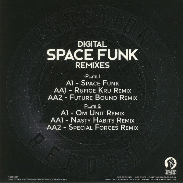 Space Funk Remixes by Digital - 2x12", UK. 2018. Electronic/Drum n Bass, Jungle Mint (M) Mint (M) - vinyl For Sale in Nottingham. - 2