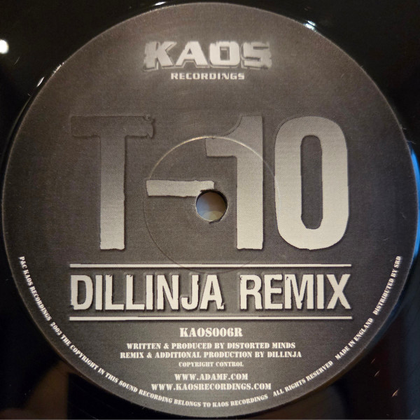 T-10 (Remixes) by Distorted Minds - 12", UK. 2004. Electronic/Drum n Bass Near Mint (NM or M-) Near Mint (NM or M-) - vinyl For Sale in Nottingham. - 2