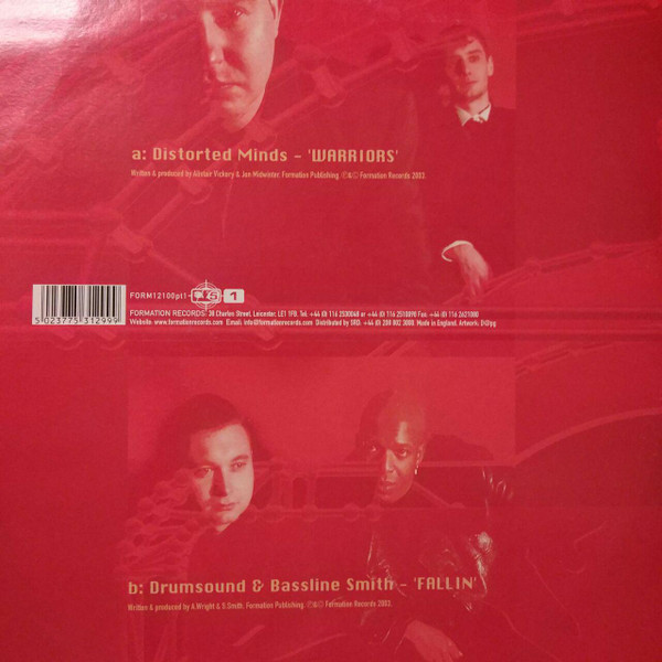 Formation 100 Part 1 by Distorted Minds / Drumsound & Bassline Smith* - 12", UK. 2003. Electronic/Drum n Bass Very Good (VG) Very Good (VG) - vinyl For Sale in Nottingham. - 2