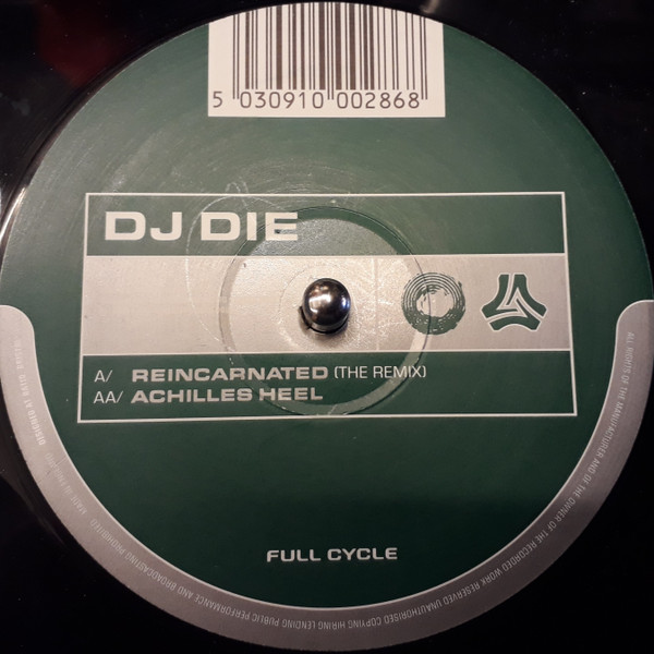 Reincarnated (The Remix) by DJ Die - 12", S/Sided, MP, UK. 1997. Electronic/Drum n Bass Very Good Plus (VG+) Generic - vinyl For Sale in Nottingham. - 2