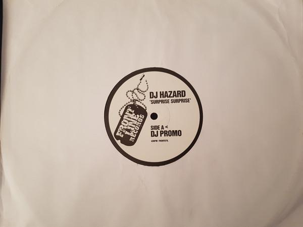 Surprise Surprise / Times Up by DJ Hazard - 12", Promo, UK. 2005. Electronic/Drum n Bass Very Good (VG) Generic - vinyl For Sale in Nottingham. - 3