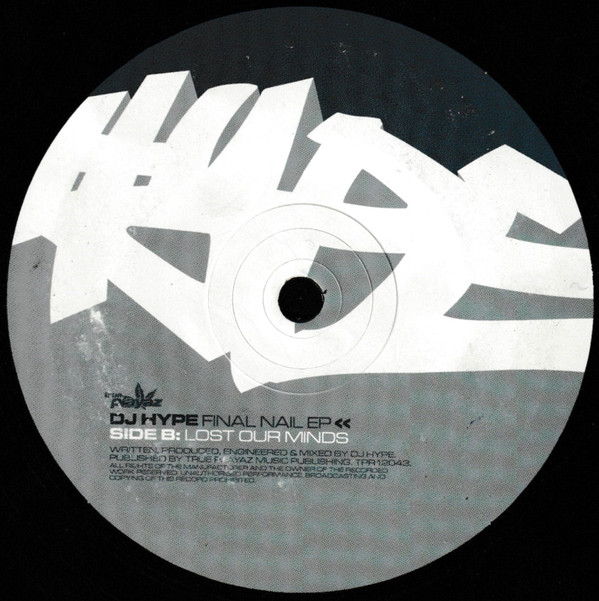 Final Nail EP by DJ Hype - 2x12", EP, UK. 2002. Electronic/Drum n Bass Very Good (VG) Very Good (VG) - vinyl For Sale in Nottingham. - 4