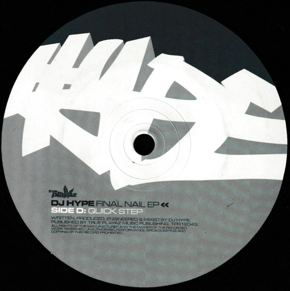 Final Nail EP by DJ Hype - 2x12", EP, UK. 2002. Electronic/Drum n Bass Very Good (VG) Very Good (VG) - vinyl For Sale in Nottingham. - 6