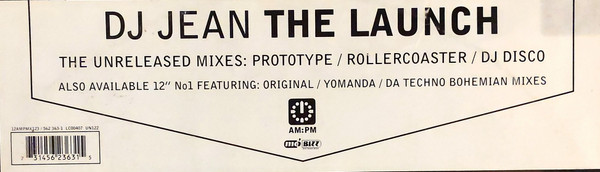 The Launch (The Unreleased Mixes) by DJ Jean - 12", UK. 1999. Electronic/Trance, Donk Very Good Plus (VG+) Good Plus (G+) - vinyl For Sale in Nottingham. - 4