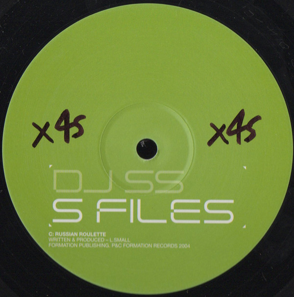 S Files by DJ SS - 3x12", UK. 2004. Electronic/Drum n Bass Mint (M) Mint (M) - vinyl For Sale in Nottingham. - 4