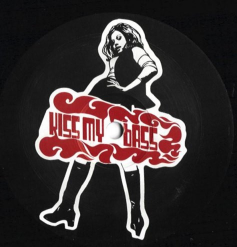 Kiss My Bass by Drumattic Twins - 12", S/Sided, Unofficial, UK. 2003. Electronic/Breaks Near Mint (NM or M-) Generic vinyl Nottingham.