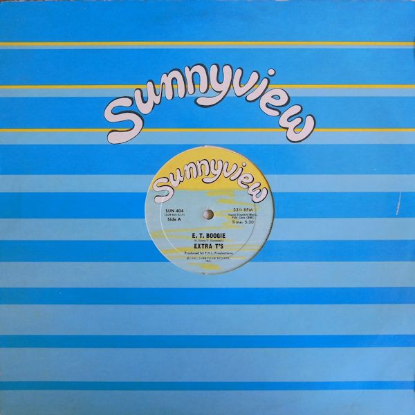 E. T. Boogie by Extra T's - 12", Single, US. 1982. Electronic, Hip Hop/Electro Good Plus (G+) Very Good (VG) - vinyl For Sale in Nottingham. - 3