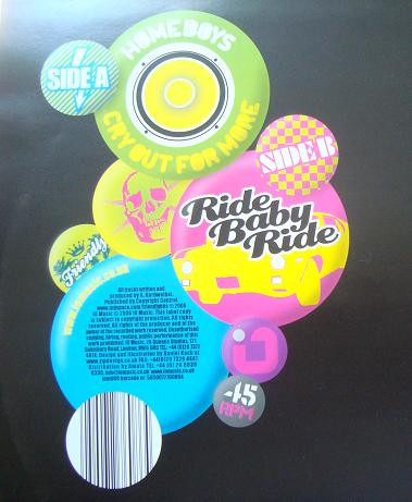 Homeboys Cry Out For More / Ride Baby Ride by Friendly - 12", UK. 2006. Electronic/House, Electro Mint (M) Near Mint (NM or M-) - vinyl For Sale in Nottingham. - 2