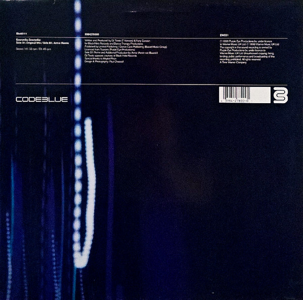 Gouryella by Gouryella - 12", UK. 1999. Electronic/Trance, Progressive Trance Near Mint (NM or M-) Very Good Plus (VG+) - vinyl For Sale in Nottingham. - 2